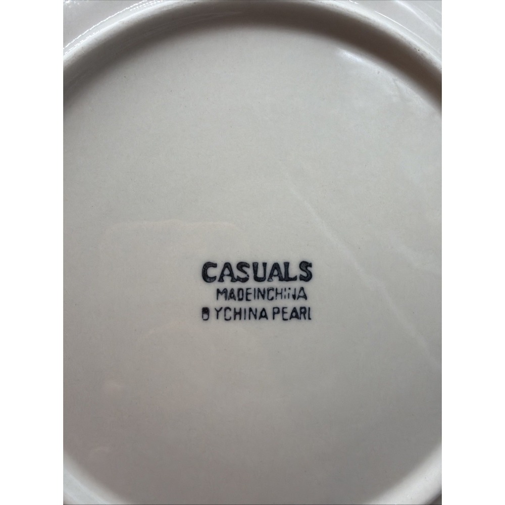2 VTG Thomson/Casuals Pottery Birdhouse 10 1/4" Dinner Plates - Picture 6 of 7
